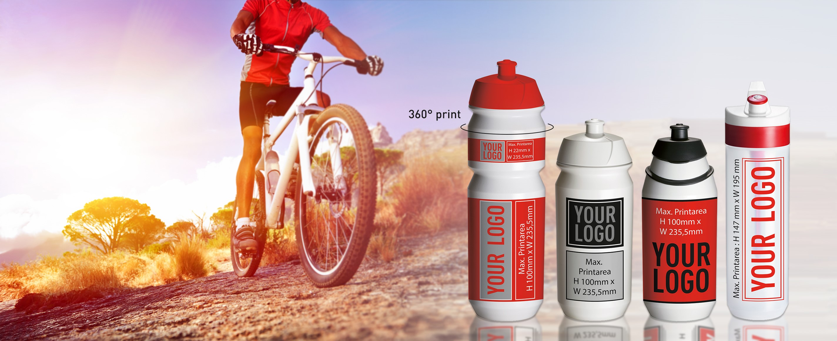 Tacx Shiva Bidon Bedrukken – 500ml & 750ml