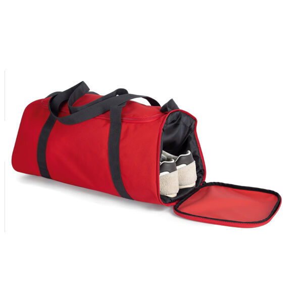 Sporttas met schoenenvak Red / Dark Grey One Size Sporttas met schoenenvak Red / Dark Grey One Size
