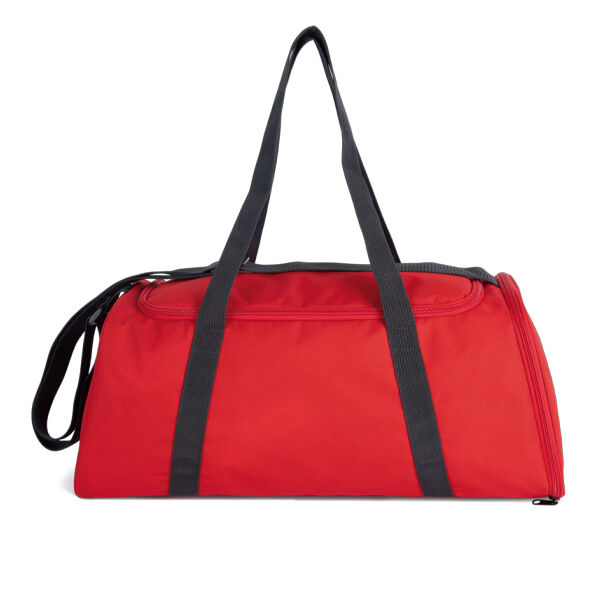 Sporttas met schoenenvak Red / Dark Grey One Size Sporttas met schoenenvak Red / Dark Grey One Size