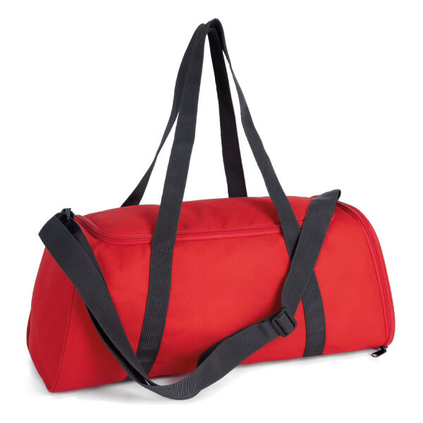 Sporttas met schoenenvak Red / Dark Grey One Size Sporttas met schoenenvak Red / Dark Grey One Size